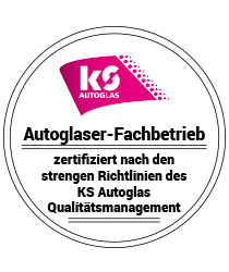 KS-Autoglas Zertifizierung Siegel KS-Autoglas Zertifizierung Siegel